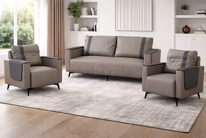 Office Sofa Set – Grey Sofa (2+1+1) Brand New
