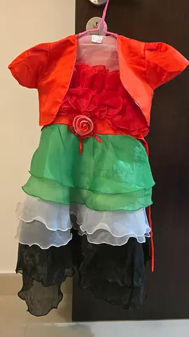 Uae national day dress girls 2 to 5 year old