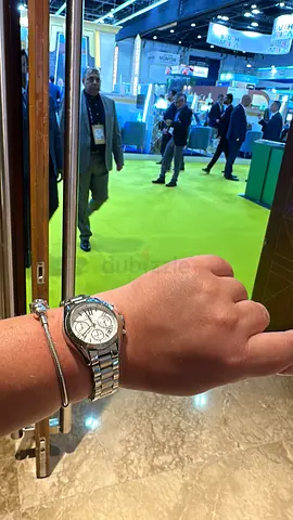 Elegant Watch MK with Silver Bracelet Michael Kors