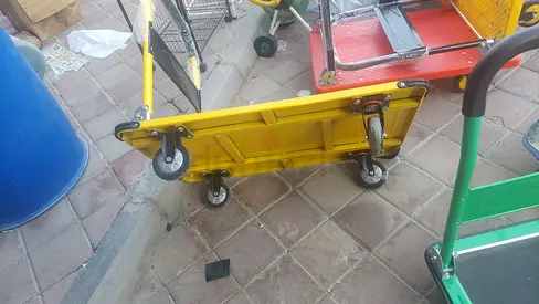 Stell Foldable Garden Utility Cart hand trolly 300kg