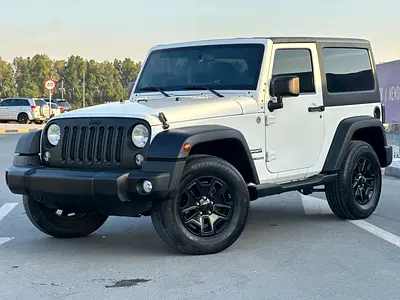 جيب رانجلر سبورت 2014 مواصفات خليجية بحالة جيدة