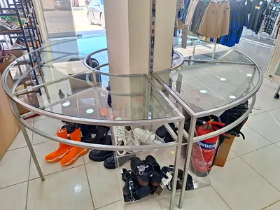 Display Table Round Heavy Duty