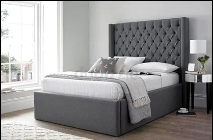 Brand New Luxury King Size fully customizeable bed, Hydraulic storage can be installed