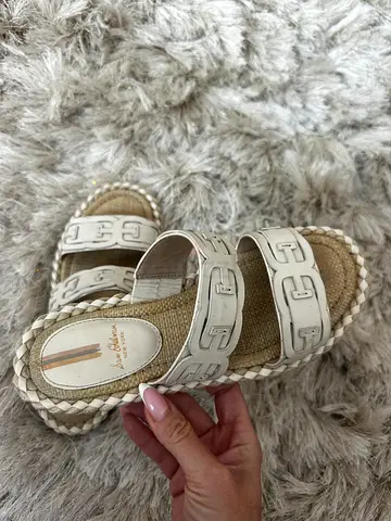 Stylish Modern Ivory Sandals