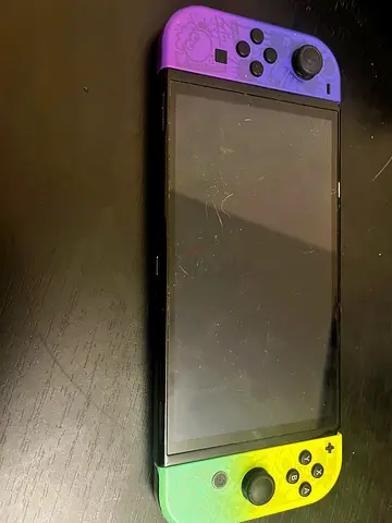 Nintendo switch Oled splatoon special edition with pro controller