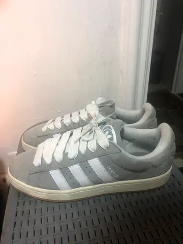 Gray Adidas Campuses