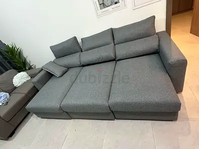 Eskilstuna Sofa bed L shape under storage