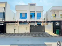 Villa in Al Yasmin, first occupancy, central air conditioning, freehold ownership for all nationalit