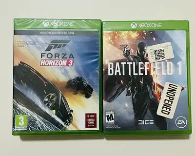 Premium Xbox One Game Bundle: Forza Horizon 3  Battlefield 1