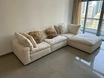 Looks great Condition Marina Home Sofa feather 🪶 filled