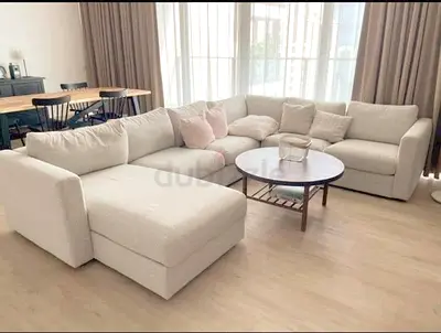 Excellent Condition Ikea Vimle Corner U Shape Sofa Beige with storage