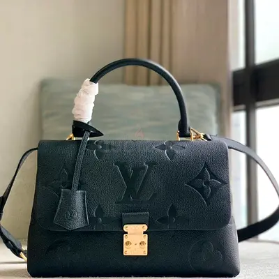 LV leather bag