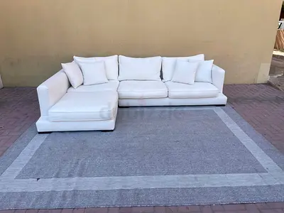 Selling high quality Camerich Lazy L Shape Sofa Beige