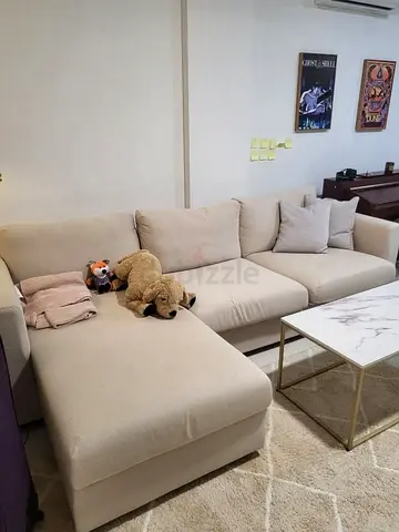 L-Shaped Sofa bed with storage