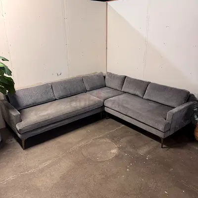 West elm andes corner sofa