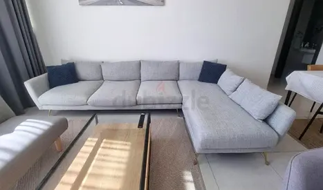 L shape sofa set