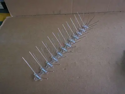 Set of 15 Metal Wall Hooks bird spike  1 pc