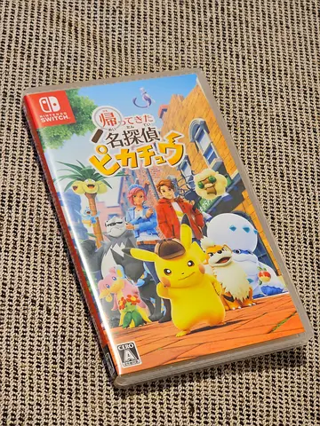 Nintendo Switch Detective Pikachu Game