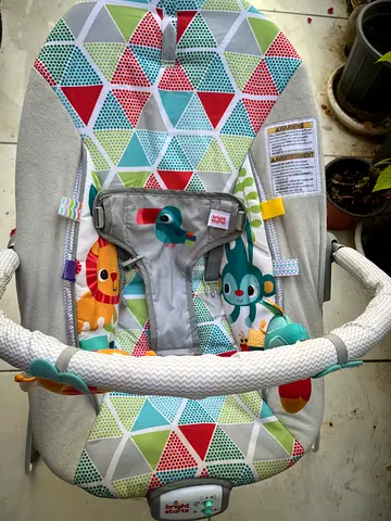 Cute and Comfy Baby Bouncer with Colorful Patterns
