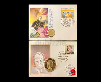 Rare Euro Currency Collection with Commemorative Coins