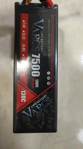 High-Quality VARCS 7500mAh Lipo Battery 2 piece 4s lipo