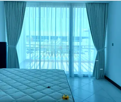 Bright and Airy Room with Elegant Curtains