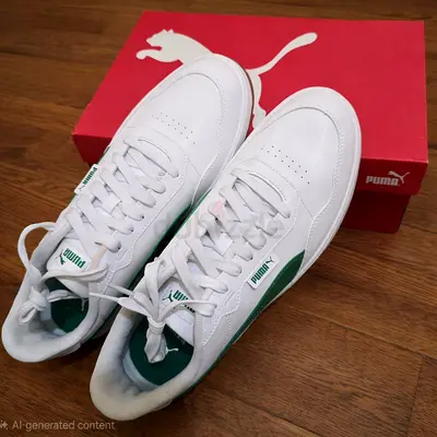 Puma White Sneakers - Comfortable and Stylish