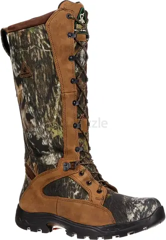 ROCKY Mens Waterproof Snakeproof Hunting Boot Knee High