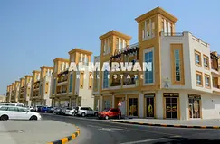 Shop for rent in The Grand Avenue, Al Nasreya. Excellent location with high foot traffic