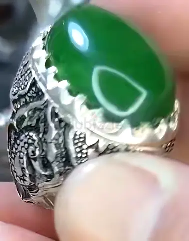 Men Jade ring rare rare rare serious buyers only urgent sale hand made with certificate