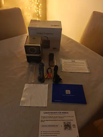 WIMIUS P61 Projector 1080P | Mini Portable Home Theater | Brand New Sealed