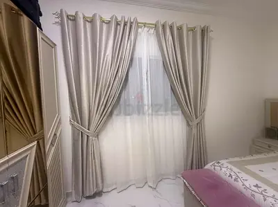 Elegant Sheer and Satin Curtains