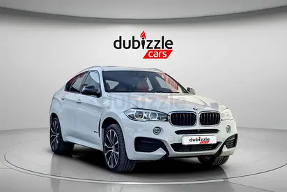 AED 1761/month | 2018 BMW X6 Xdrive35i | GCC Specs | Ref#416196