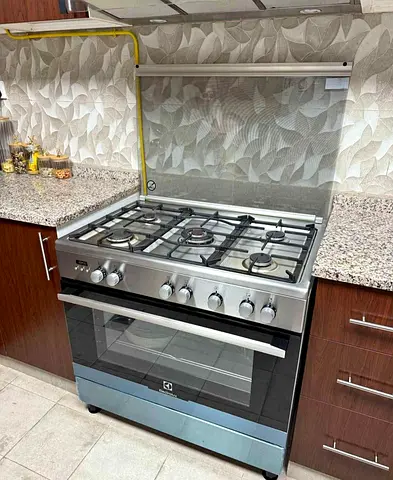 Electrolx Cooker stove Top Gas burners Electric oven 90x60cm