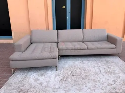 Premium Quality Natuzzi Italian L Shape Sofa Perfect Condition