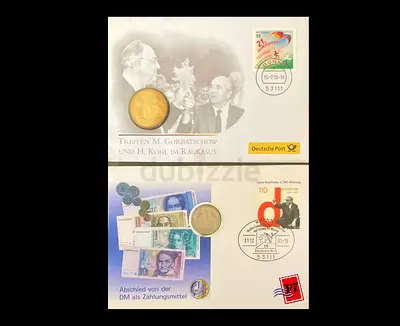 Unique Historical Memorabilia Stamps and Coins Collection