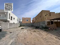 Land for sale in Ajman, Al Yasmin residential area (villas). Area: 300 sq m (3230 sq ft). Building p