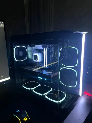 High-Performance Gaming PC Build in a RBG Glass Case