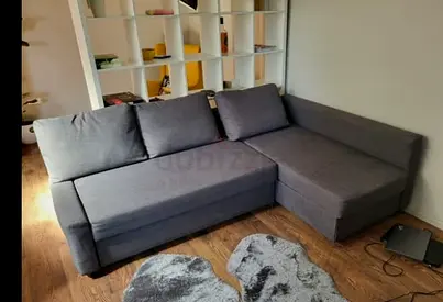 L-Shaped Sofa bed with Storage