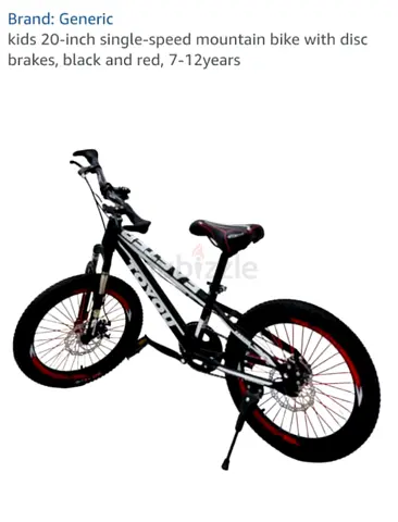 Kids 20-Inch Single-Speed Mountain Bike - Perfect for Young Adventurers brand new bicycle heavy duty