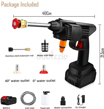 Powerful Cordless High-Pressure Water Gun
