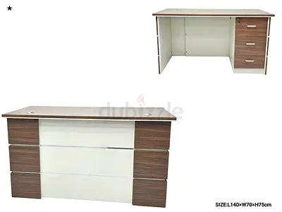 Modern Office Desk with Storage