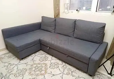 Comfortable L-Shaped Sofa bed with Storage