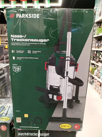 Powerful Wet and Dry Vacuum Cleaner from Parkside