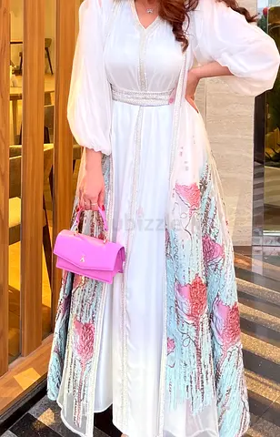 Floral/white 2-piece Dress