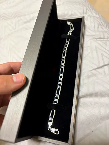 Heavy Real Silver Bracelet – Never Worn