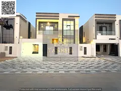 Luxury two-story villa for sale opposite Sheikh Mohammed Bin Zayed Road | Fully equipped with the la