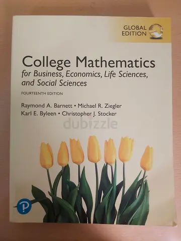 College Mathematics for Business, Economics, Life Sciences, and Social Sciences, Fourteenth edition