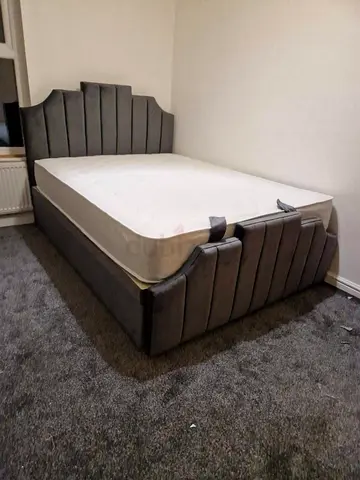 King Size Brand New Fully Customizeable Bedframe, Hydraulic Storage can be installed