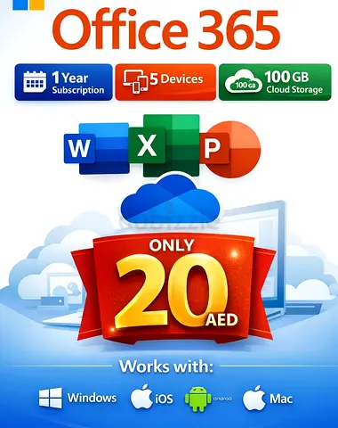 Office 365 1 Year (5 Devices)